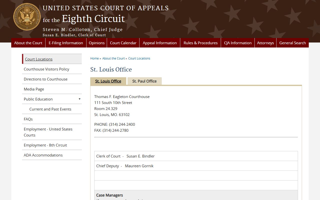 Scotland County Circuit Court Eighth Circuit appellate records access